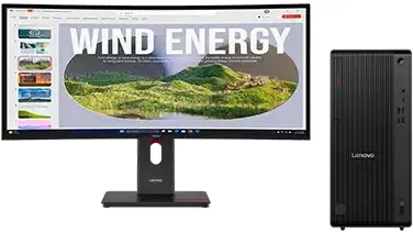 Lenovo ThinkCentre M90t G6 U5 16 512 + ThinkVision T34WD-40 34 UWQHD Docking Intel® Core Ultra 5 225 Prozessor E-Kerne bis zu 4,40 GHz P-Kerne bis zu 4,90 GHz, Windows 11 Pro 64, 512 GB SSD M.2 2280 PCIe 4.0 TLC Opal