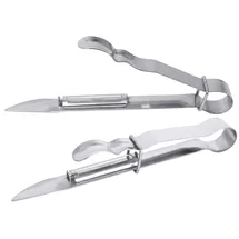 Contacto Edelstahl Spargelschäler 17,5 cm
