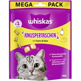 Whiskas Knuspertaschen mit Huhn und Käse 180 g