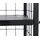 CLP Kaminholzständer Forrest Metall 40 x 40 x 120 cm schwarz