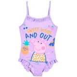 Peppa Pig Badeanzug Peppa Wutz in lila | Gr.: 104