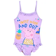Peppa Pig Badeanzug Peppa Wutz in lila | Gr.: 104