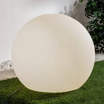 Nowodvorski Lighting Gartenkugel Kunststoff Ø 80 cm weiß