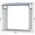 Quick Star Kaminholzregal Aluminium 143 x 70 x 145 cm Grau