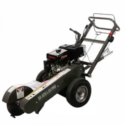 BlackStone SG 420 L ES PRO - Baumstumpffräse - Loncin-Motor 420ccm - Schneidegerät mit 8 Wolframkarbidhämmern