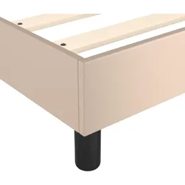 vidaXL Boxspringbett 100 x 200 cm Braun