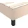 vidaXL Boxspringbett 100 x 200 cm Braun