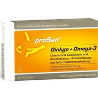 ProSan Ginkgo + Omega 3 Kapseln 30 St.