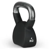 Athlyt - Cast Kettlebell/Kugelhantel aus Gusseisen, 4 kg