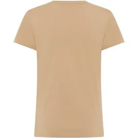 Boss T-Shirt BOSS ORANGE "Elove Embro Premium Damenmode", Damen, Gr. XL (42), rust, copper 222, Single Jersey, Obermaterial: 100% Baumwolle, unifarben, schmal normal, Rundhals, Shirts T-Shirt, mit Rundhals, Slim Fit