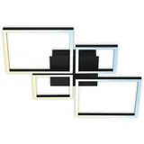 Briloner LED Deckenleuchte schwarz