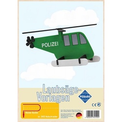 Pebaro Kreativset Laubsägevorlage „Hubschrauber“, 345S