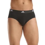 Adidas Comfort Flex Cotton 3-Streifen Slips Black S