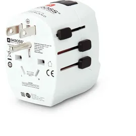 SKROSS World Adapter PRO Light USB 3 Polig (Stromversorgung)