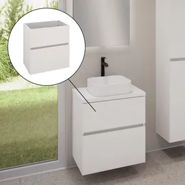 Evineo ineo5 evo Unterschrank B: 60 cm, mit 2 Auszügen, mit Griffmulde, BE0956WM,