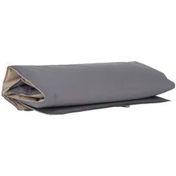 Wendematte SUN, Füllung: 100% Polyesterwatte taupe/grau