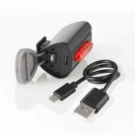 Fischer Beleuchtungsset 30/15 Lux mit Akku und USB-Ladefunktion
