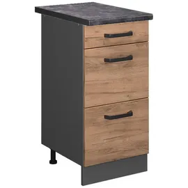Vicco Schubladenschrank R-Line 40 x 60 x 81,5 cm Anthrazit