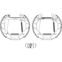 Textar Bremsbackensatz TEXTAR 84044703