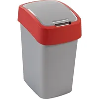 Curver Flip Bin 50 l silber/rot