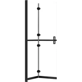 vidaXL Faltbare begehbare Duschwand Transparentes ESG Glas 90x190 cm