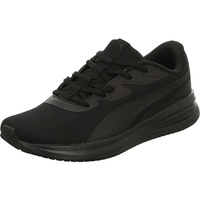 Puma Unisex Night Runner V3 Road Running Shoe, Black Black, 39