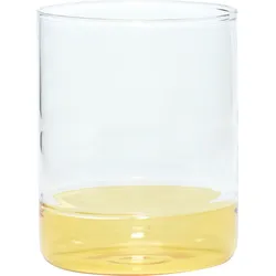 Kiosk Wasserglas 380 ml gelb