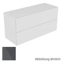 Keuco Sideboard Edition 11 140x70x53,5cm, m LED, Lac m, G anthr. kl