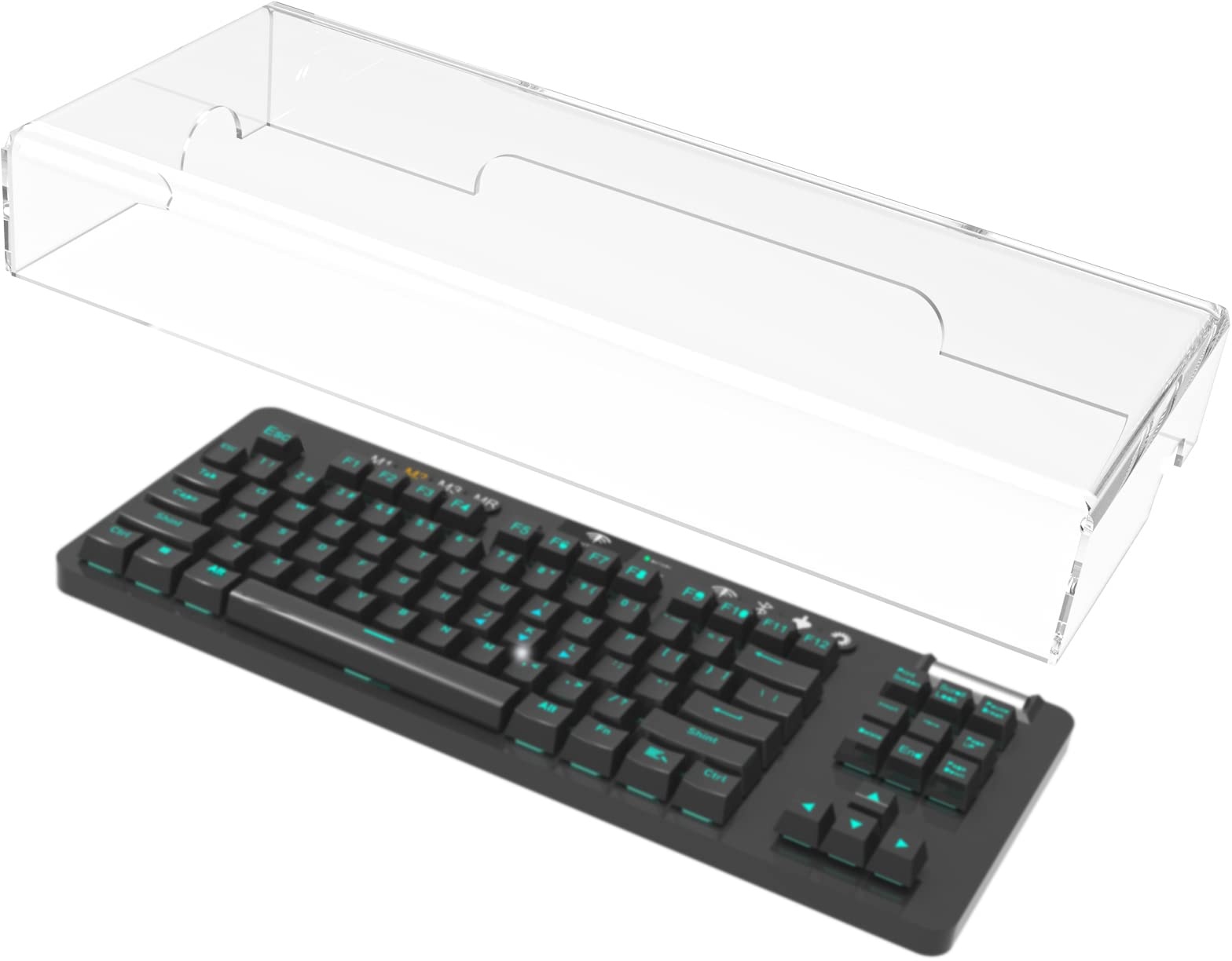 Geekria Tenkeyless TKL Tastatur-Staubschutz, klare Acryl-Tastatur-Abdeckung für 80% kompakte 87-Tasten-mechanische Gaming-Tastatur, kompatibel mit Logitech G PRO TKL/G PRO X TKL, G915 TKL.