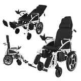 Antar Elektrischer Rollstuhl mit Liegefunktion schwarz