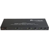FeinTech VMS04201 HDMI Matrix Switch 4x2 mit Audio Extractor Scaler Ultra-HD 4K 60Hz HDR