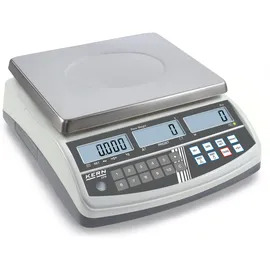 Kern Sohn Kern Zählwaage CPB 30K0.5N+C kalibriert, Wägebereich 30 kg, Ablesbarkeit 0,5 g