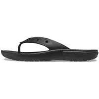 Crocs unisex-adult Classic Flip Flip-Flop, Black, 49/50 EU - 49/50 EU