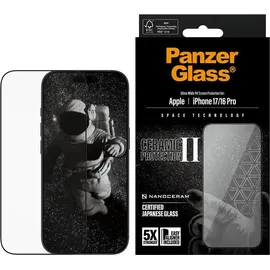 Panzer Glass PanzerGlass® Ceramic II Displayschutz iPhone 17; 16 Pro Ultra-Wide Fit m. EasyAligner