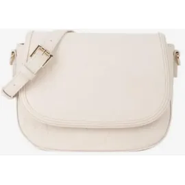 Valentino Samba Re Flap Bag Umhängetasche Synthetik Beige/Weiß