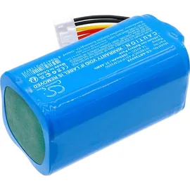 Techtek Akku für T20+ N18650CP 4S1P 14,4V Blau