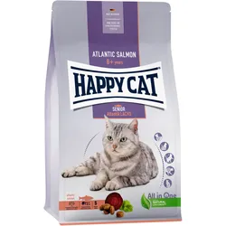 Happy Cat Katzentrockenfutter Senior Atlantik Lachs