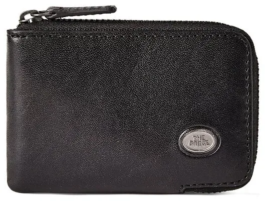 The Bridge Story Uomo Geldbörse Leder 10 cm  schwarz