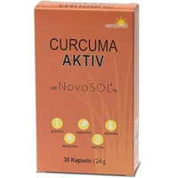 Wellpursan Curcuma Extrakt aktiv Kapseln - 30 Kapseln mit pflanzlichem Kurkuma und 185x höhere Bioverfügbarkeit dank NovaSOL Curcumin, angereichert mit Vitamin B12 und B6, 100% vegan