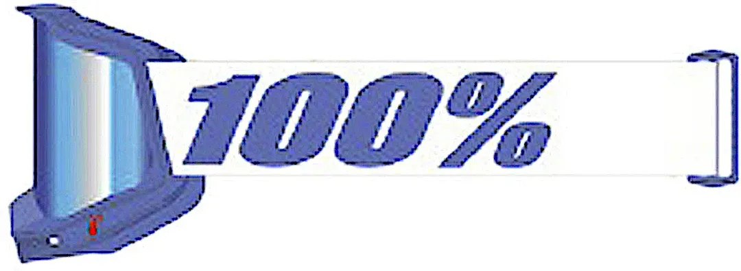 100% Accuri II V2 Chrome Essential Motocross Brille
