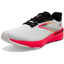 Brooks Launch GTS 10 Sneaker, Blau/Schwarz/Feurige Koralle, 46.5 EU