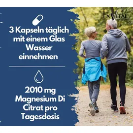 Exvital Tri-Magnesium Dicitrat Kapseln 180 St.