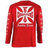 West Coast Choppers Sweatshirt Rot 3XL