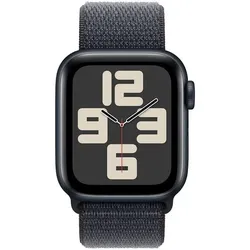 Apple Smartwatch Apple Watch SE 40 mm GPS Alu Sport Loop Armband schwarz