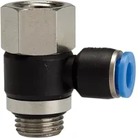 Riegler L-Steckverschraubung Blaue Serie drehbar G1/2 i./a. max. 15