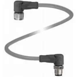 Pepperl+Fuchs 240777-0001 Sensor-/Aktor-Steckverbinder M12 Stecker, gewinkelt, Buchse, gewinkelt 0.60m Polzahl Sensoren: 4 1St.