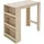 ML-Design Bartisch 117 x 106 x 57 cm Eiche Braun