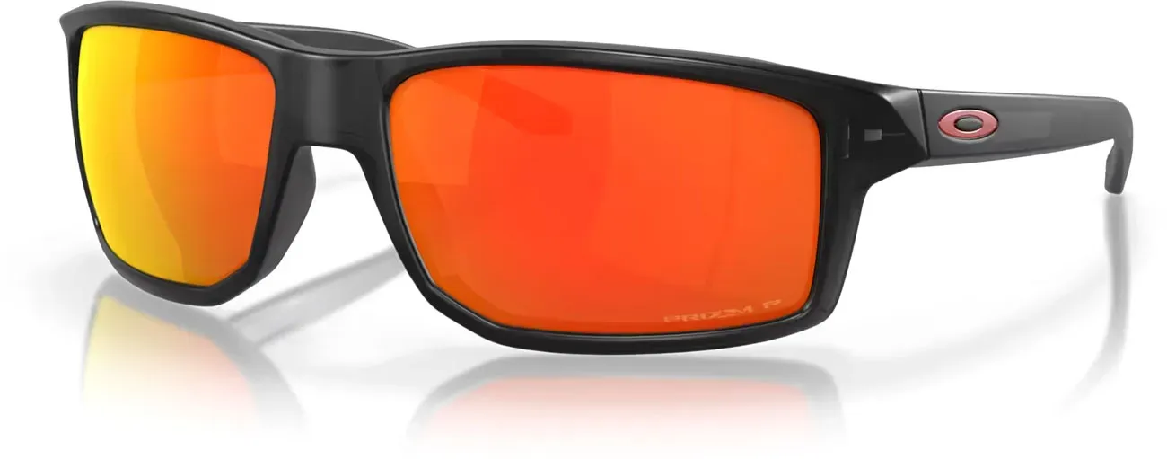 Oakley Gibston Ruby, lunettes de soleil - Noir Orange/Rouge Réfléchissant