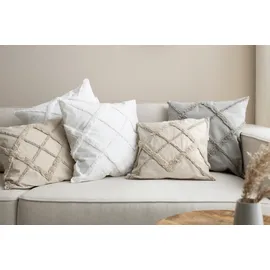 OTTO home Kissenbezug Monnia 40 x 40 cm Grau