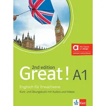 Klett Sprachen GmbH Great! A1 2nd edition. Kurs- und Übungsbuch mit Audio / Klett Sprachen GmbH / Bei Hugendubel